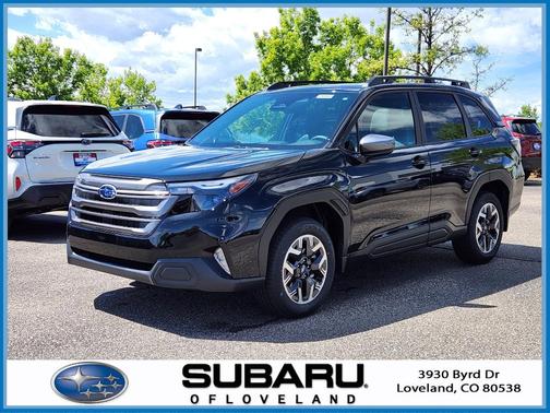 Crystal Black Silica 2026 Subaru Forester Premium