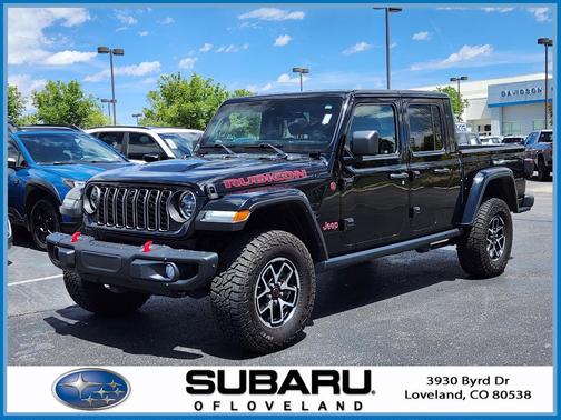 Black Clearcoat 2024 Jeep Gladiator Rubicon