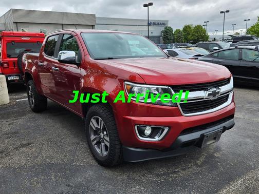 Red Rock Metallic 2016 Chevrolet Colorado LT