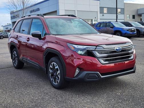 Crimson Red Pearl 2026 Subaru Forester Premium