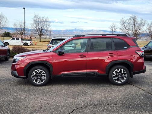 Crimson Red Pearl 2026 Subaru Forester Premium