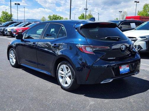 Galactic Aqua 2019 Toyota Corolla Hatchback SE