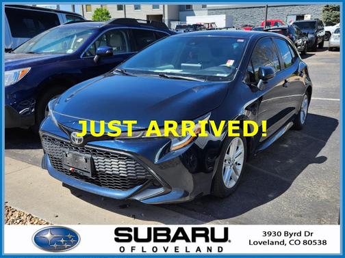 Blue 2019 Toyota Corolla Hatchback SE