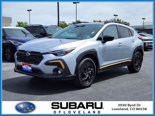 Ice Silver Metallic 2025 Subaru Crosstrek Sport