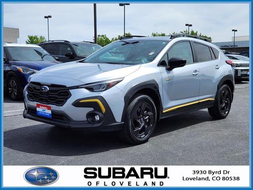Ice Silver Metallic 2025 Subaru Crosstrek Sport