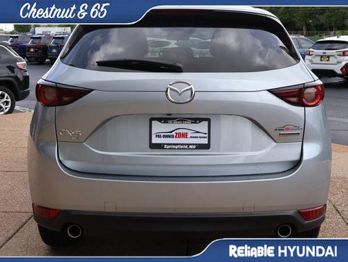Sonic Silver Metallic 2020 Mazda CX-5 Touring