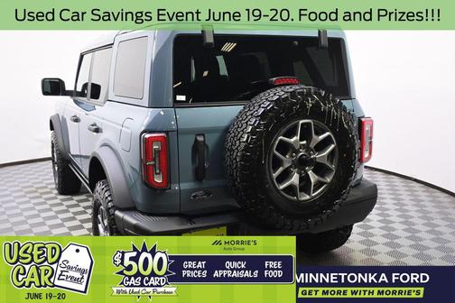 Azure Gray Metallic Tri-Coat 2025 Ford Bronco Badlands