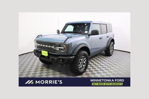 Azure Gray Metallic Tri-Coat 2025 Ford Bronco Badlands