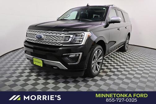Agate Black 2020 Ford Expedition Max Platinum