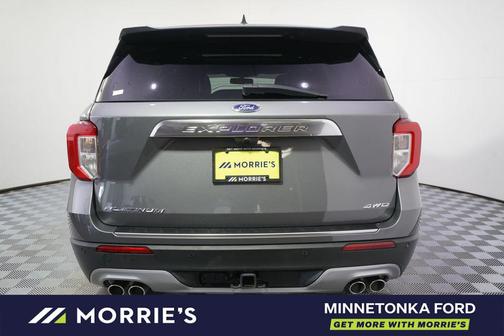 Carbonized Gray Metallic 2022 Ford Explorer Platinum