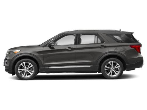 Carbonized Gray Metallic 2022 Ford Explorer Platinum