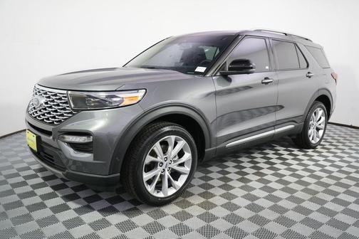 Carbonized Gray Metallic 2022 Ford Explorer Platinum