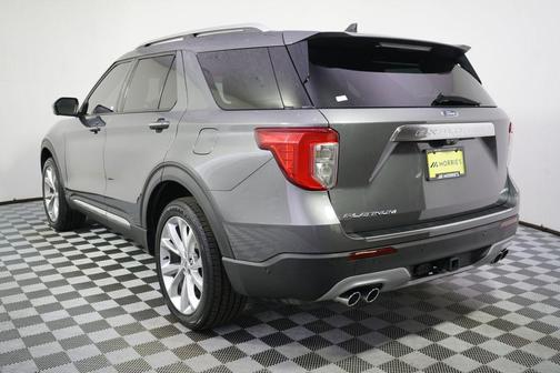 Carbonized Gray Metallic 2022 Ford Explorer Platinum