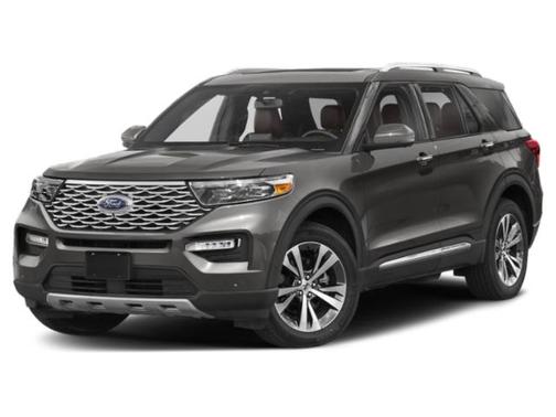 Carbonized Gray Metallic 2022 Ford Explorer Platinum