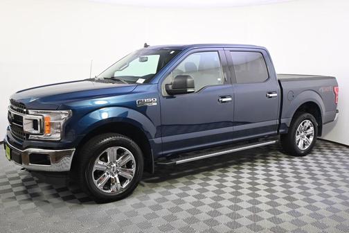 Blue 2020 Ford F-150 XLT