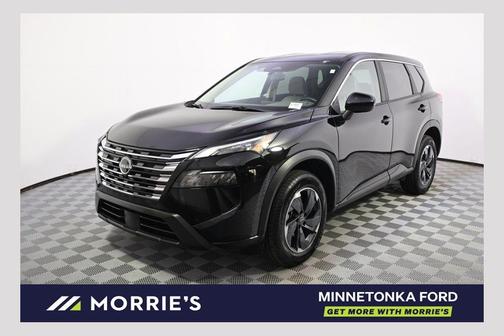 Super Black 2025 Nissan Rogue SV