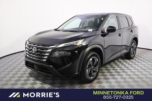 Super Black 2025 Nissan Rogue SV