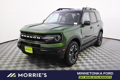 Eruption Green Metallic 2024 Ford Bronco Sport Outer Banks