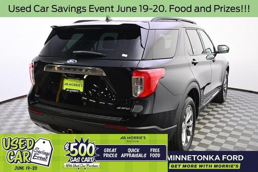 Agate Black Metallic 2023 Ford Explorer XLT