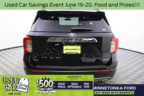 Agate Black Metallic 2023 Ford Explorer XLT