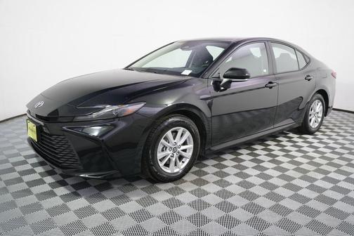 Midnight Black Metallic 2025 Toyota Camry LE
