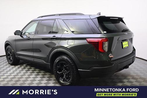 Forged Green Metallic 2022 Ford Explorer Timberline
