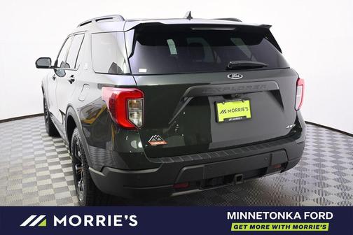 Forged Green Metallic 2022 Ford Explorer Timberline