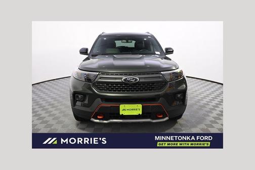 Forged Green Metallic 2022 Ford Explorer Timberline