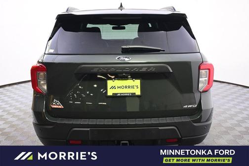 Forged Green Metallic 2022 Ford Explorer Timberline