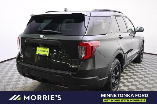 Forged Green Metallic 2022 Ford Explorer Timberline