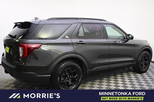 Forged Green Metallic 2022 Ford Explorer Timberline