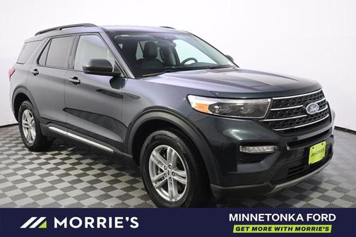 Stone Blue Metallic 2024 Ford Explorer XLT