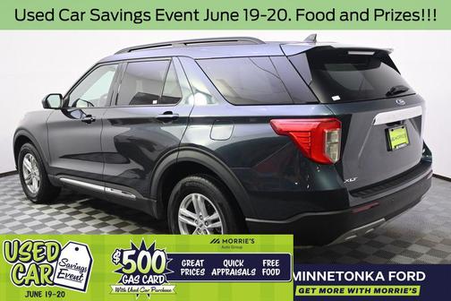 Stone Blue Metallic 2024 Ford Explorer XLT