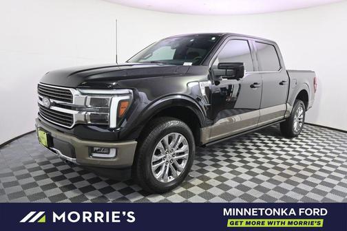 Agate Black Metallic 2025 Ford F-150 King Ranch