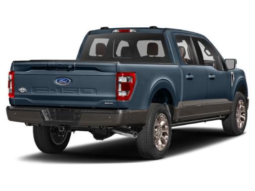 Antimatter Blue Metallic 2022 Ford F-150 King Ranch