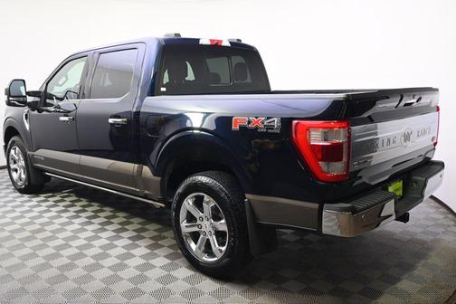 Antimatter Blue Metallic 2022 Ford F-150 King Ranch