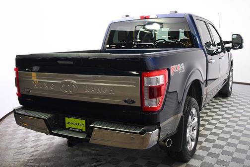 Antimatter Blue Metallic 2022 Ford F-150 King Ranch