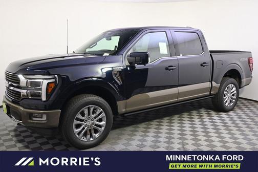 Antimatter Blue Metallic 2026 Ford F-150 King Ranch