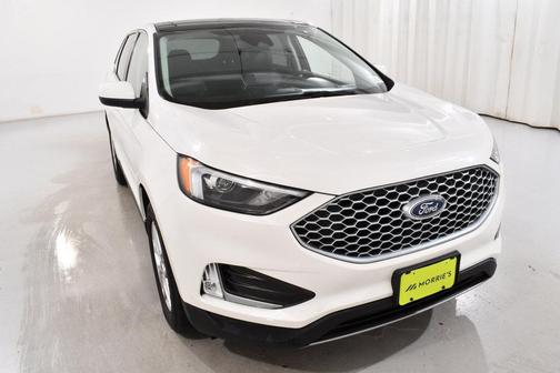 Star White Metallic Tri-Coat 2023 Ford Edge SEL
