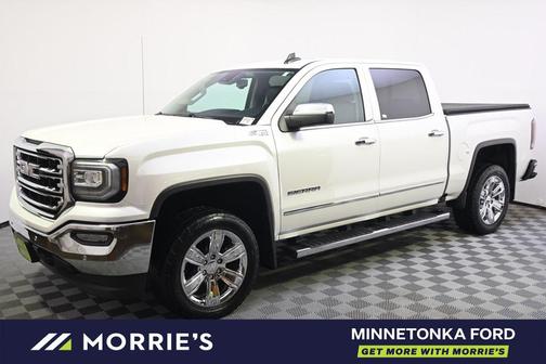 White Frost Tricoat 2018 GMC Sierra 1500 SLT