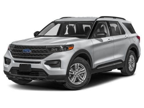 Iconic Silver Metallic 2023 Ford Explorer XLT