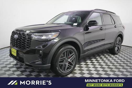 Agate Black Metallic 2026 Ford Explorer ST-Line