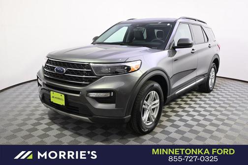 Carbonized Gray Metallic 2022 Ford Explorer XLT