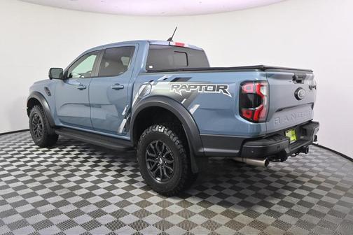 Azure Gray Metallic Tri-Coat 2024 Ford Ranger Raptor
