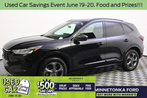 Agate Black Metallic 2024 Ford Escape ST-Line