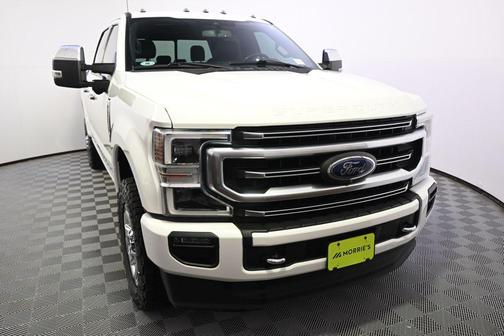 Star White Metallic Tri-Coat 2020 Ford F-350 Platinum