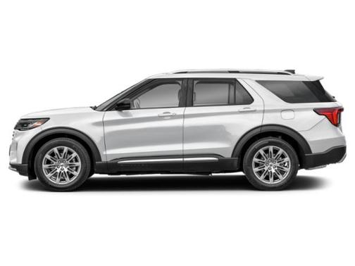 Space White Metallic 2026 Ford Explorer Platinum