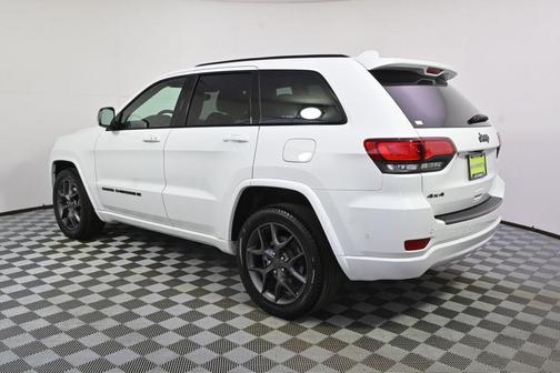 Bright White Clearcoat 2021 Jeep Grand Cherokee 80th Anniversary 4x4