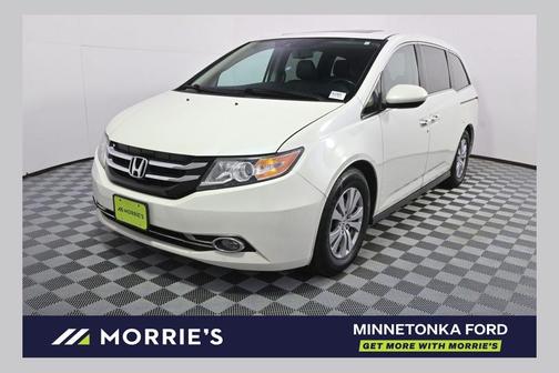 White Diamond Pearl 2015 Honda Odyssey EX-L