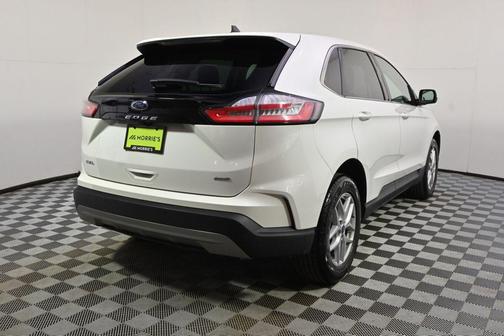 Star White Metallic Tri-Coat 2022 Ford Edge SEL